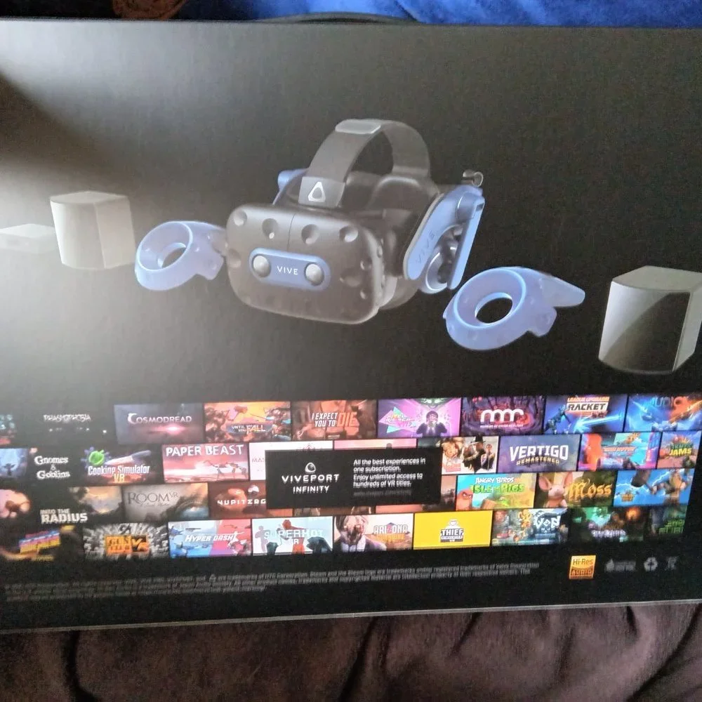 VIVE PRO 2 - Full VR Kit (STILL IN BOX, BRAND NEW)